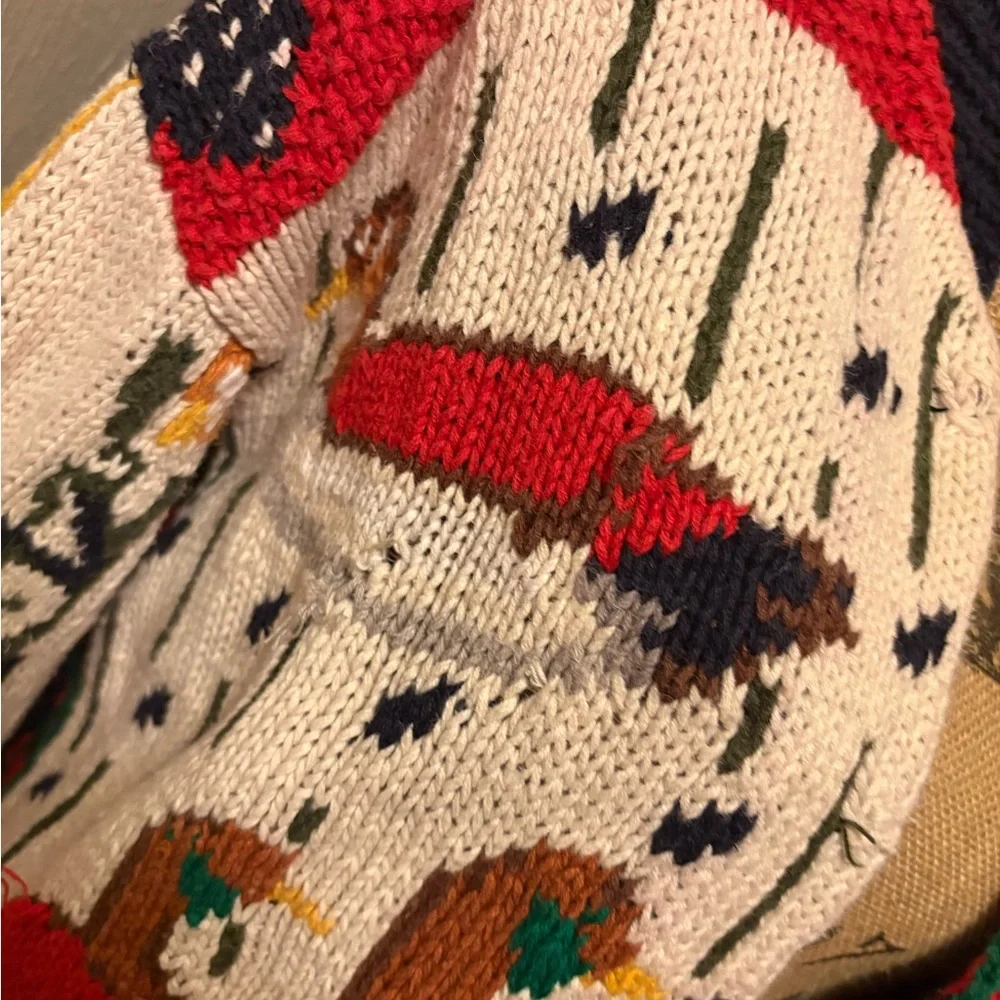 Vintage Eagles Nest duck themed sweater - Picture 4 of 4